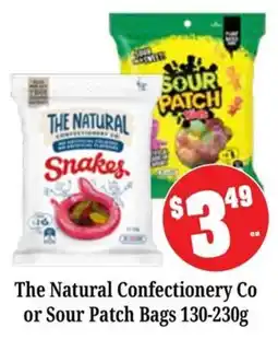 Farmer Jack's The Natural Confectionery Co Snakes or Sour Patch Bags offer