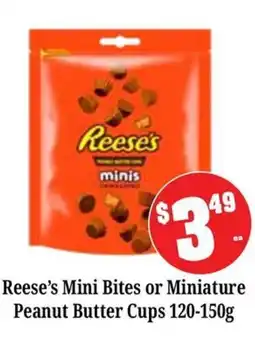 Farmer Jack's Reese's Mini Bites or Miniature Peanut Butter Cups offer