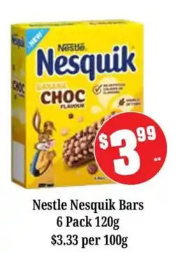 Farmer Jack's Nestle Nesquik Bars offer