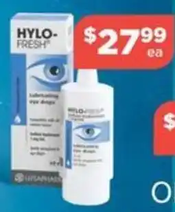 Your Local Pharmacy Hylo-Fresh lubricating eye drops offer