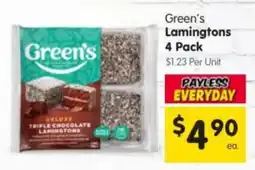 Spar Green's Deluxe Triple Chocolate Lamingtons offer