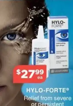 Your Local Pharmacy Hylo-Forte Lubricating Eye Drops offer