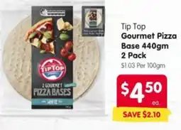 Spar Tip Top Gourmet Pizza Base offer