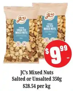 Farmer Jack's JC's Mixed Nuts offer