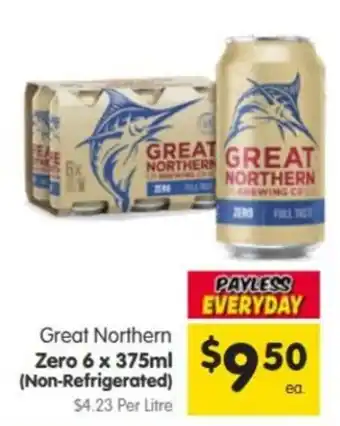 Spar Great Northern Zero offer