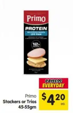 Spar Primo Stackers or Trios offer