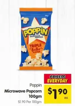 Spar Poppin Microwave Popcorn offer