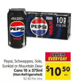 Spar Pepsi Max offer