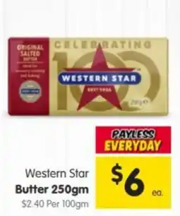 Spar Western Star Butter offer