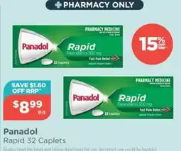 Your Local Pharmacy Panadol Rapid 32 Caplets offer