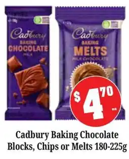 Farmer Jack's Cadbury Baking Chocolate offer
