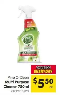 Spar Pine O Cleen Multi Purpose Cleaner offer
