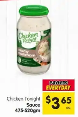 Spar Chicken Tonight Sauce offer