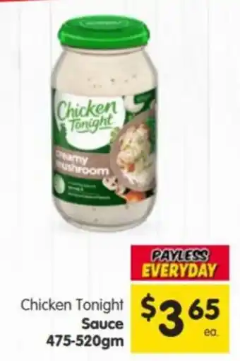 Spar Chicken Tonight Sauce offer