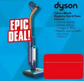 The Good Guys Dyson Clean+Wash Hygiene Hard Floor Cleaner offer