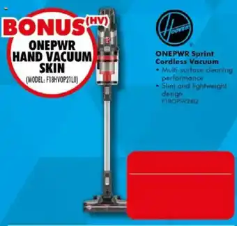 The Good Guys Hoover ONEPWR Sprint Cordless Vacuum offer