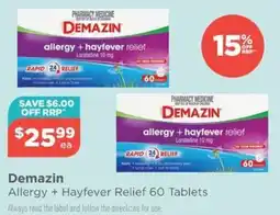 Your Local Pharmacy Demazin Allergy + Hayfever Relief offer