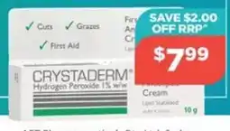 Your Local Pharmacy Crystaderm Hydrogen Peroxide 1% w/w Cream offer