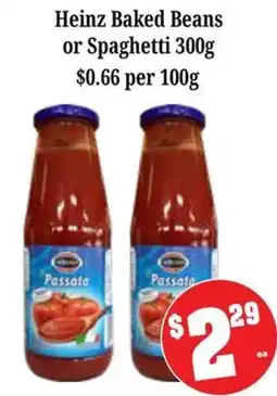 Farmer Jack's Heinz Passata offer