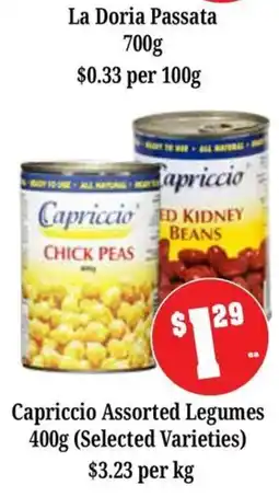 Farmer Jack's Capriccio Assorted Legumes offer