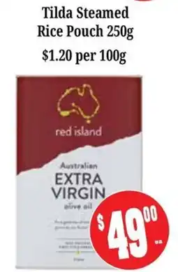 Farmer Jack's red island Australian Extra Virgin olive oil offer