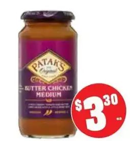 Farmer Jack's Patak's Butter Chicken Medium offer