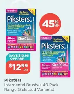 Your Local Pharmacy Piksters Interdental Brushes offer