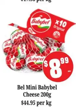 Farmer Jack's Bel Mini Babybel Cheese offer