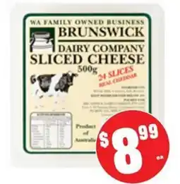 Farmer Jack's Brunswick Dairy Company Sliced Cheese offer
