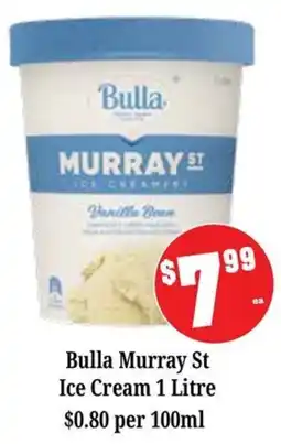 Farmer Jack's Bulla Murray St Ice Cream offer