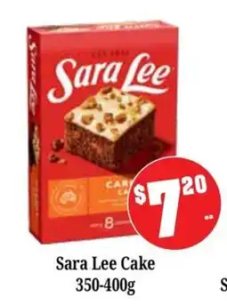 Farmer Jack's Sara Lee Cake offer