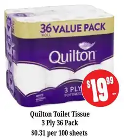 Farmer Jack's Quilton Toilet Tissue offer