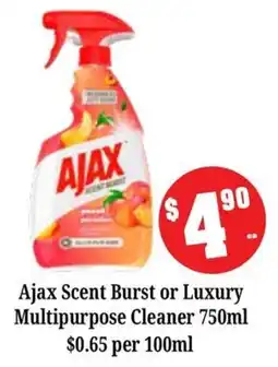 Farmer Jack's Ajax Scent Burst Multipurpose Cleaner offer