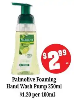 Farmer Jack's Palmolive Foaming Hand Wash Pump offer
