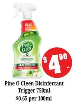 Farmer Jack's Pine O Cleen Disinfectant Trigger offer