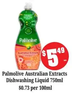 Farmer Jack's Palmolive Australian Extracts Dishwashing Liquid offer