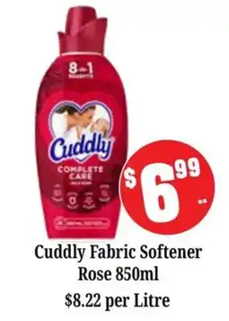 Farmer Jack's Cuddly Fabric Softener Rose offer