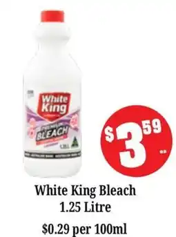Farmer Jack's White King Bleach offer
