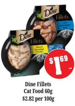 Farmer Jack's Dine Fillets Cat Food offer