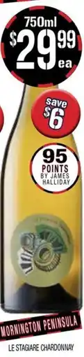 Farmer Jack's Le Stagiare Chardonnay offer