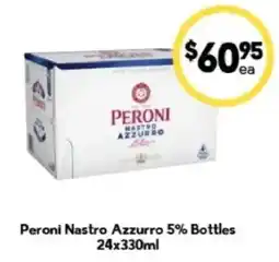 Drakes Peroni Nastro Azzurro 5% Bottles offer