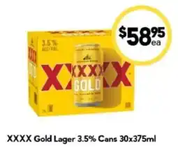 Drakes XXXX Gold Lager offer