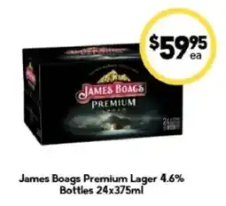 Drakes James Boags Premium Lager offer