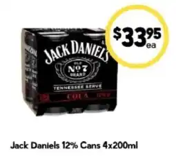 Drakes Jack Daniels Cola offer