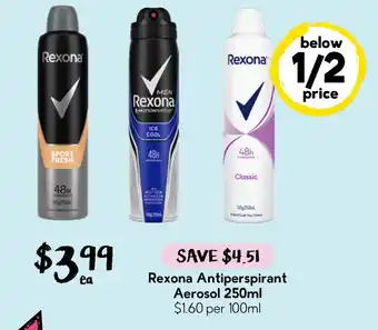 Rexona Antiperspirant Aerosol