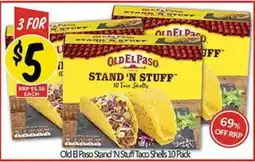 NQR Old El Paso Stand 'N Stuff Taco Shells offer