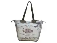 Chateau Margaux Canvas Handbag