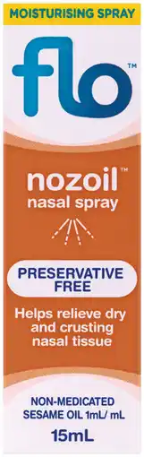 Pharmacist Advice Flo Nozoil Nasal Spray offer