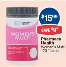 Pharmacist Advice Pharmacy Health Womens Multi offer
