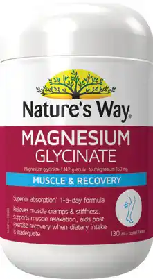 Discount Drug Stores Nature’s Way Magnesium Glycinate 130 Tablets offer